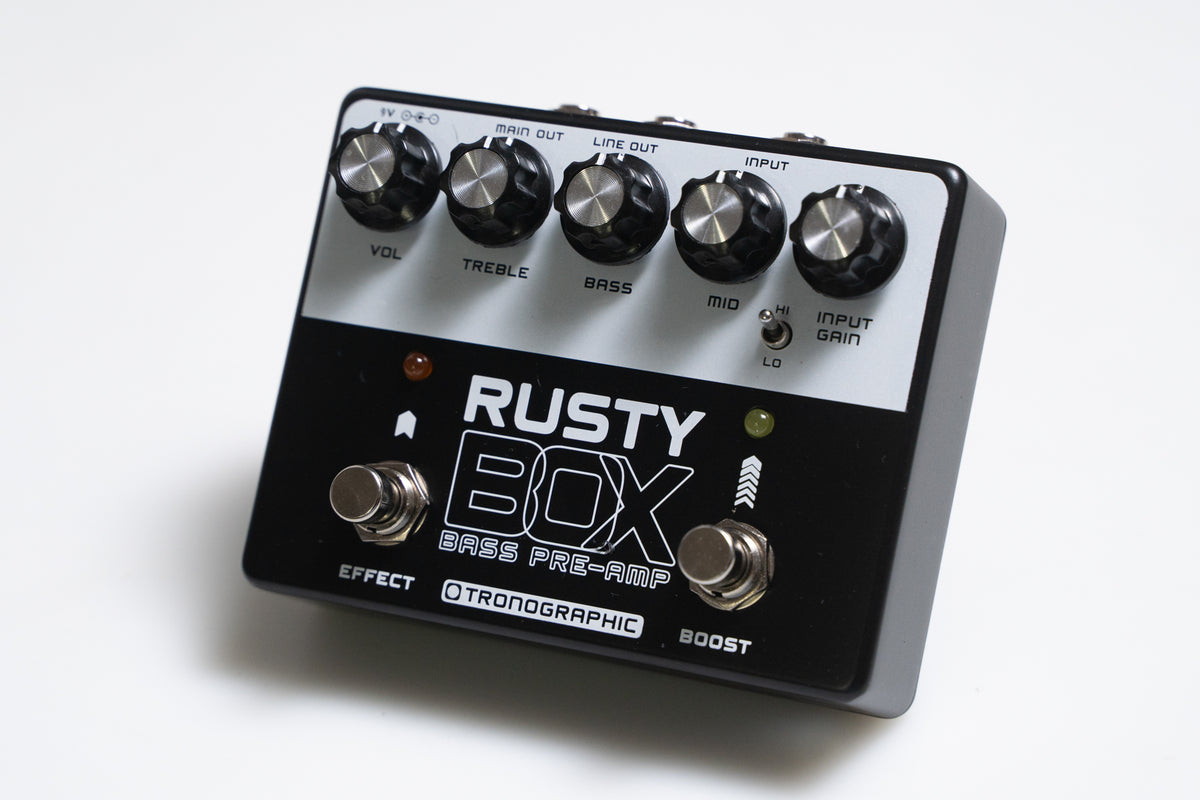【used】Tronographic / Rusty Box Bass Preamp【GIB Yokohama】
