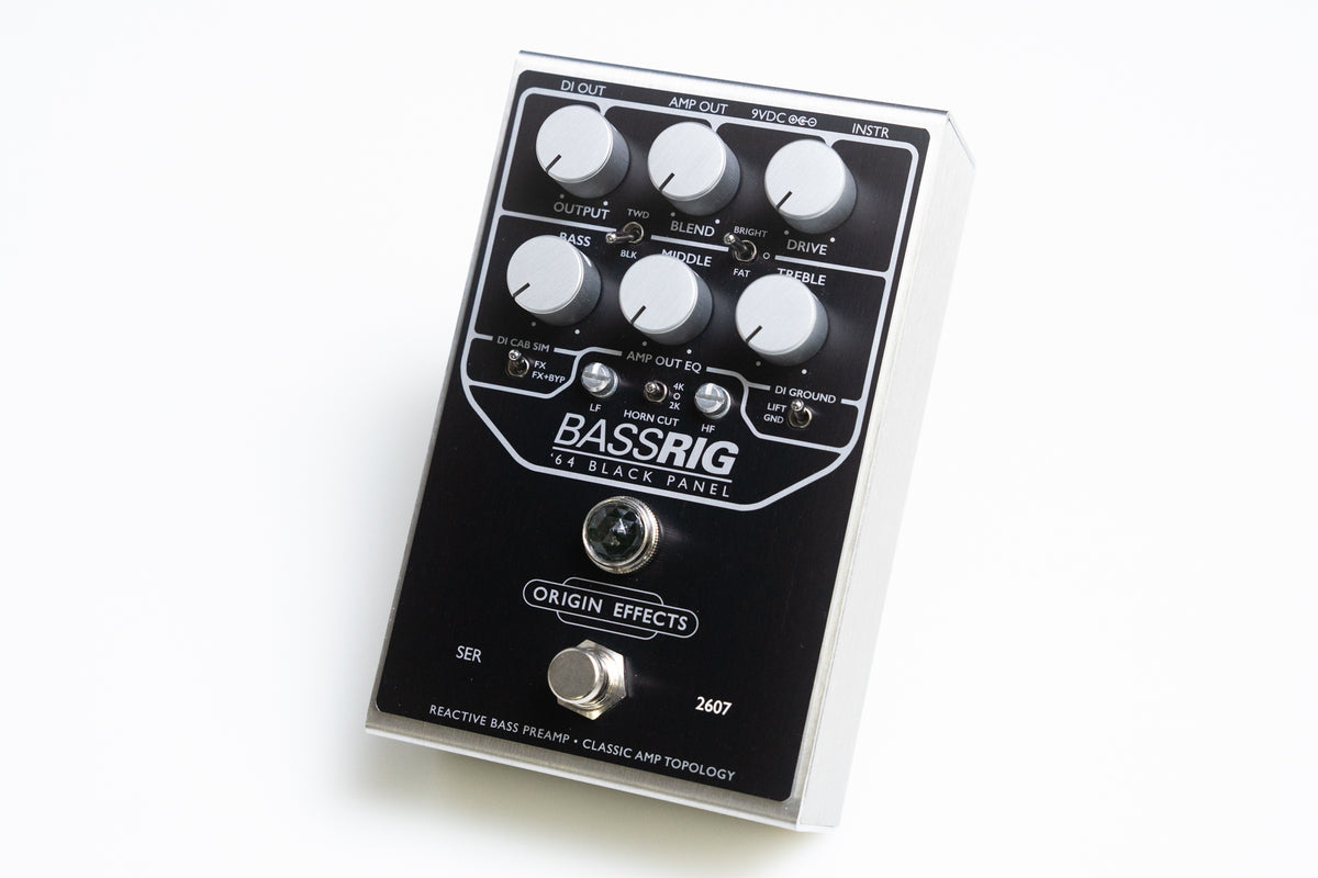【new】ORIGIN EFFECTS / BassRIG '64 Black Panel【GIB Yokohama】