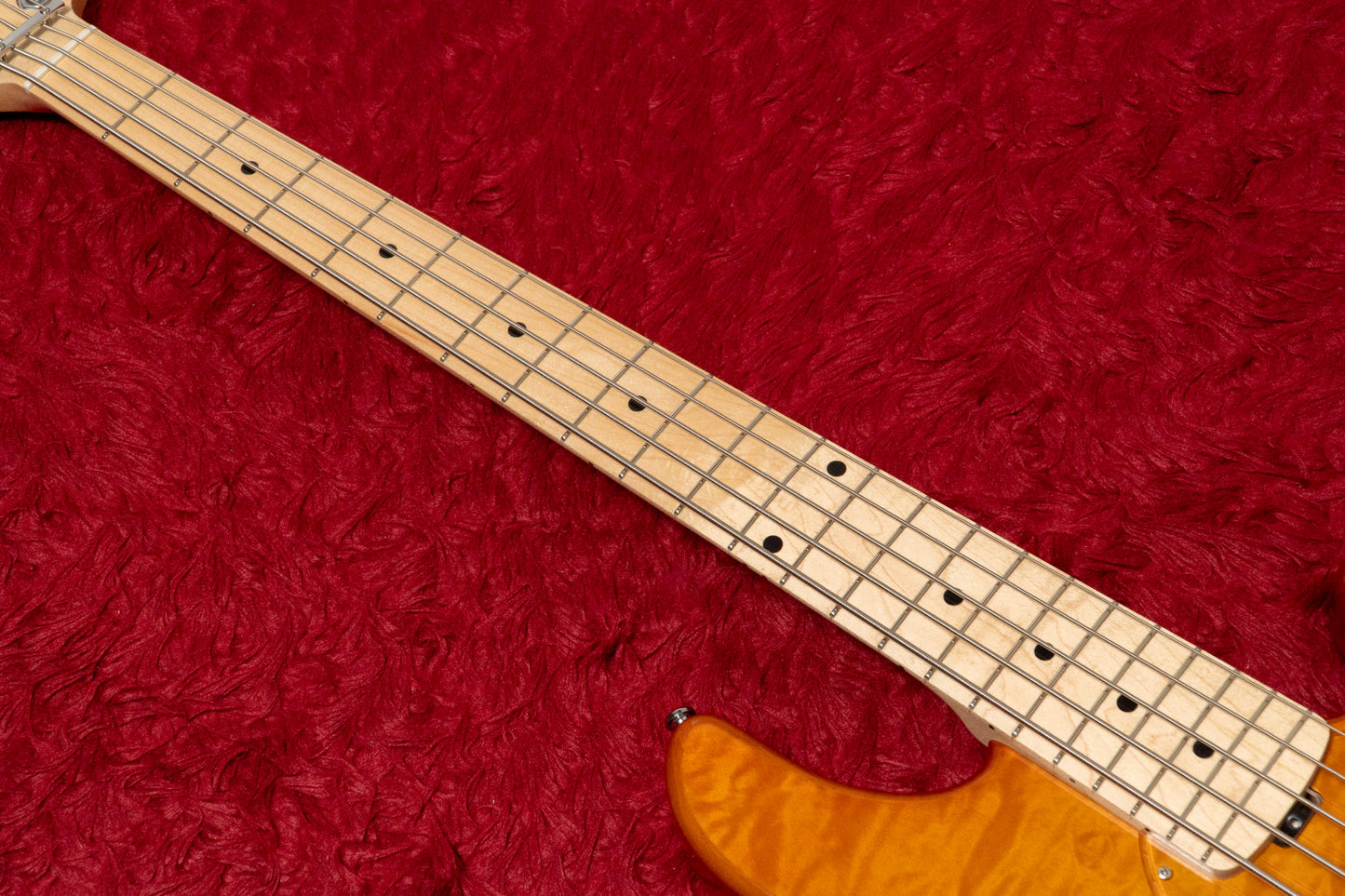【used】LAKLAND / SK-5DX/M Amber Translucent / Maple FB 2024 4.230kg #KL2445202【GIB Yokohama】