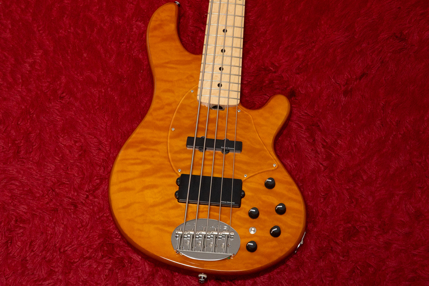 【used】LAKLAND / SK-5DX/M Amber Translucent / Maple FB 2024 4.230kg #KL2445202【GIB Yokohama】