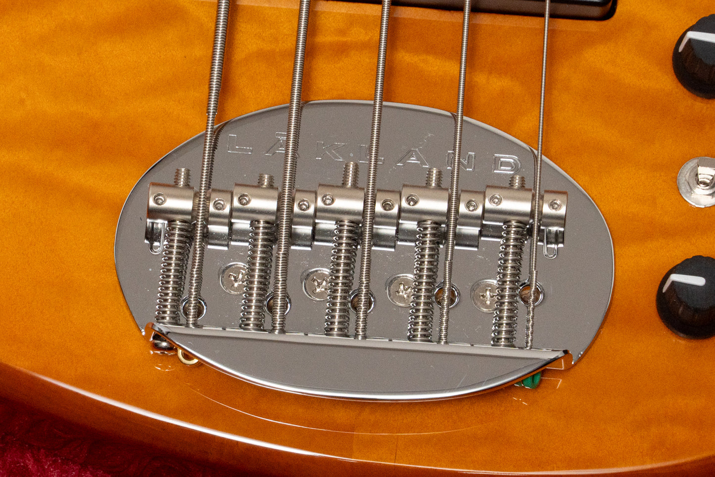 【used】LAKLAND / SK-5DX/M Amber Translucent / Maple FB 2024 4.230kg #KL2445202【GIB Yokohama】