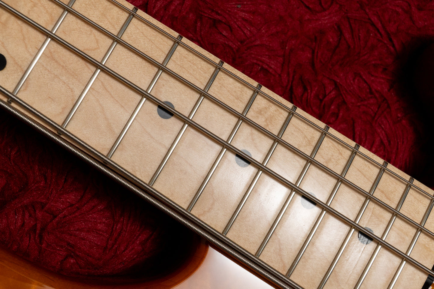 【used】LAKLAND / SK-5DX/M Amber Translucent / Maple FB 2024 4.230kg #KL2445202【GIB Yokohama】