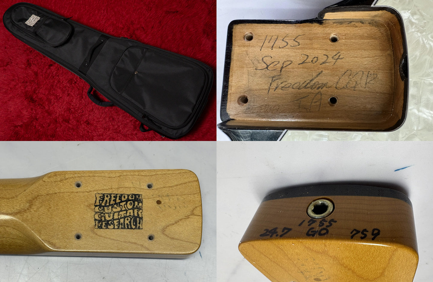 【used】Freedom Custom Guitar Research / C.S. Retro Series JB 4st MUM 2024 4.390kg #1755【GIB Yokohama】