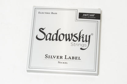 【new】Sadowsky / Silver Label SBCN45 Nickel for 4st【GIB Yokohama】
