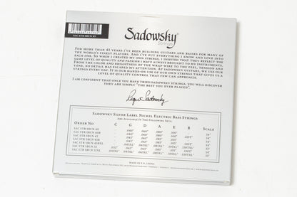 【new】Sadowsky / Silver Label SBCN45 Nickel for 4st【GIB Yokohama】