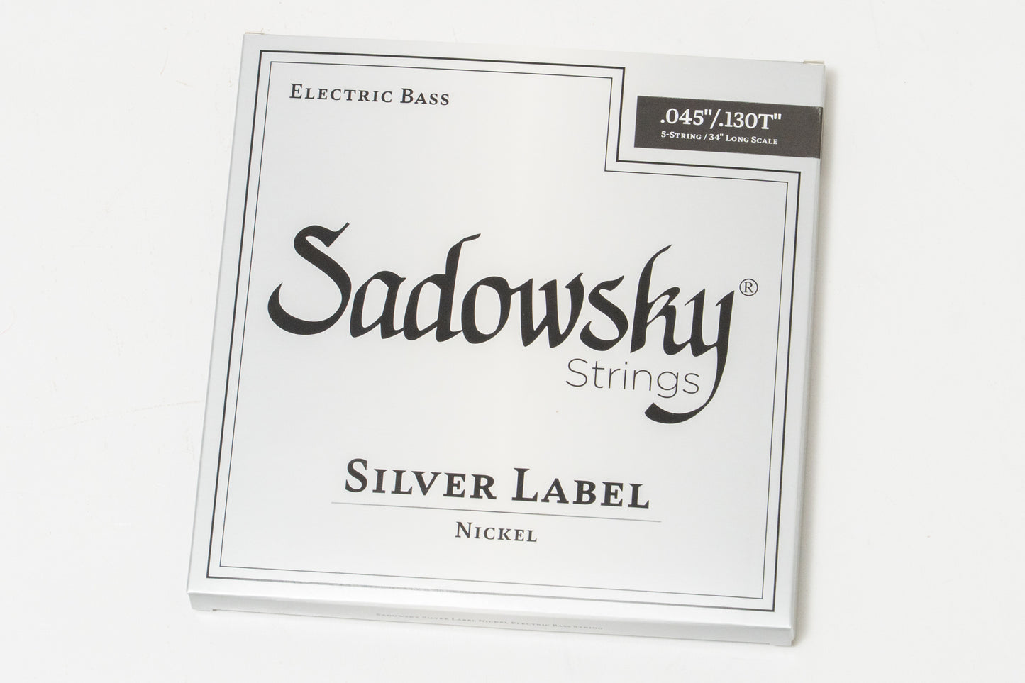 【new】Sadowsky / Silver Label SBCN45B Nickel for 5st【GIB Yokohama】