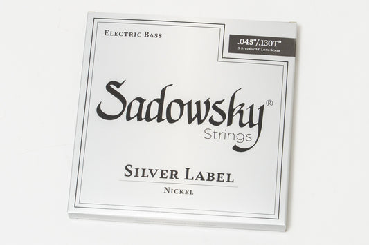 【new】Sadowsky / Silver Label SBCN45B Nickel for 5st【GIB Yokohama】