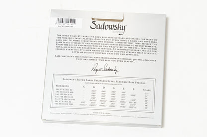 【new】Sadowsky / Silver Label SBCS45 Stainless for 4st【GIB Yokohama】