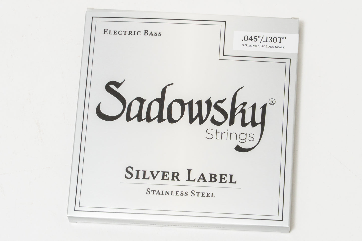 【new】Sadowsky / Silver Label SBCS45B Stainless 5st【GIB Yokohama】