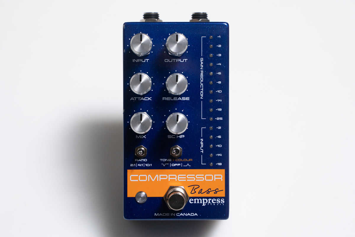 【used】Empress Effects / Bass Compressor Blue【GIB Yokohama】