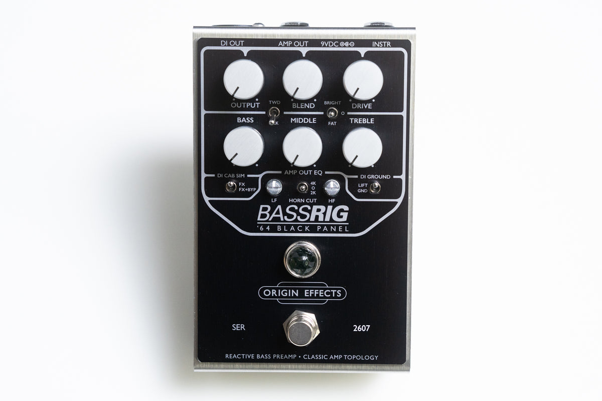 【new】ORIGIN EFFECTS / BassRIG '64 Black Panel【GIB Yokohama】