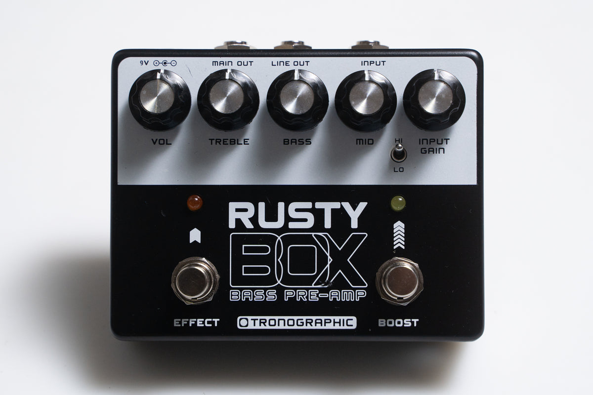 【used】Tronographic / Rusty Box Bass Preamp【GIB Yokohama】
