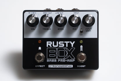 【used】Tronographic / Rusty Box Bass Preamp【GIB Yokohama】