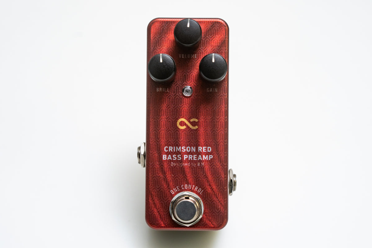 【used】One Control / CRIMSON RED BASS PREAMP【GIB Yokohama】