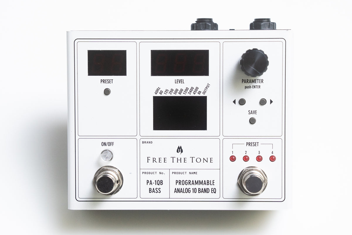 【used】Free The Tone / PA-1QB PROGRAMMABLE ANALOG 10 BAND EQ【GIB Yokohama】
