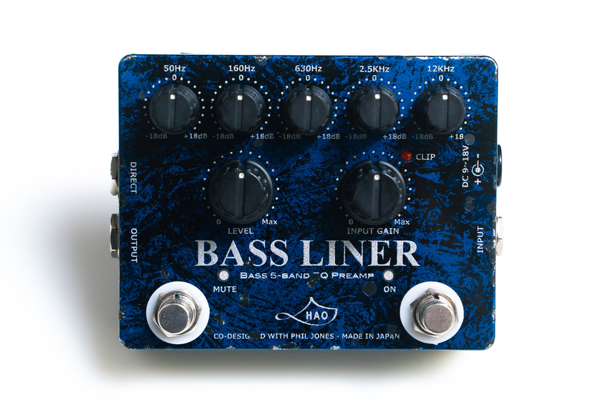 【used】HAO / BASS LINER Blue Storm【GIB Yokohama】