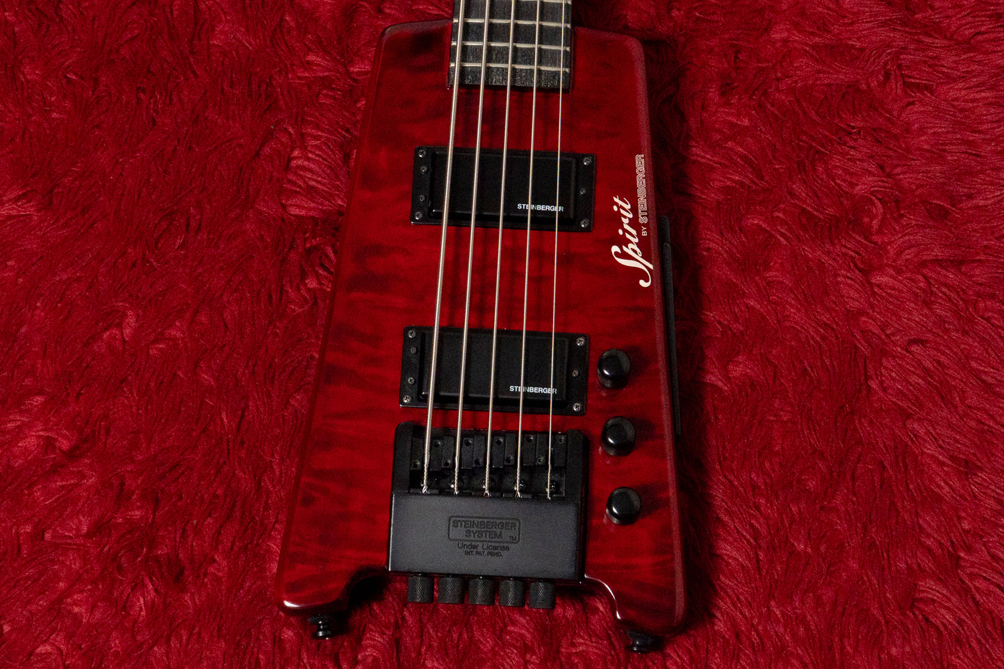 【used】Spirit by Steinberger / XT-25 Quilt red 2018 3.135kg #18081515990【GIB Yokohama】