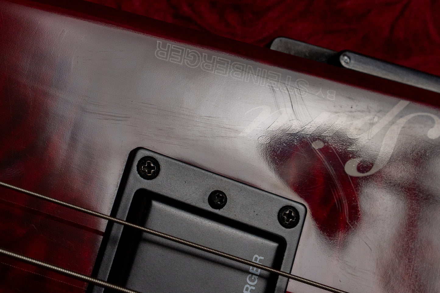 【used】Spirit by Steinberger / XT-25 Quilt red 2018 3.135kg #18081515990【GIB Yokohama】