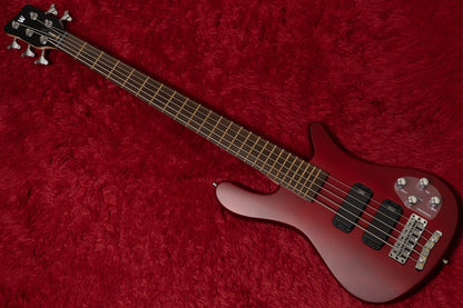 【new】Warwick / Rock Bass Streamer Standard 5 Burgundy Red Transparent 4.255kg #H569098-25【GIB Yokohama】