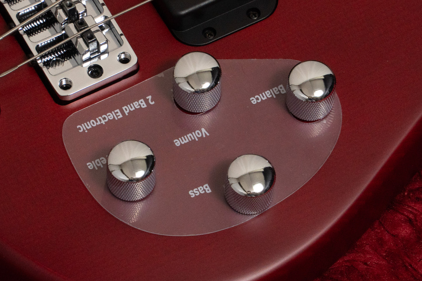 【new】Warwick / Rock Bass Streamer Standard 5 Burgundy Red Transparent 4.255kg #H569098-25【GIB Yokohama】