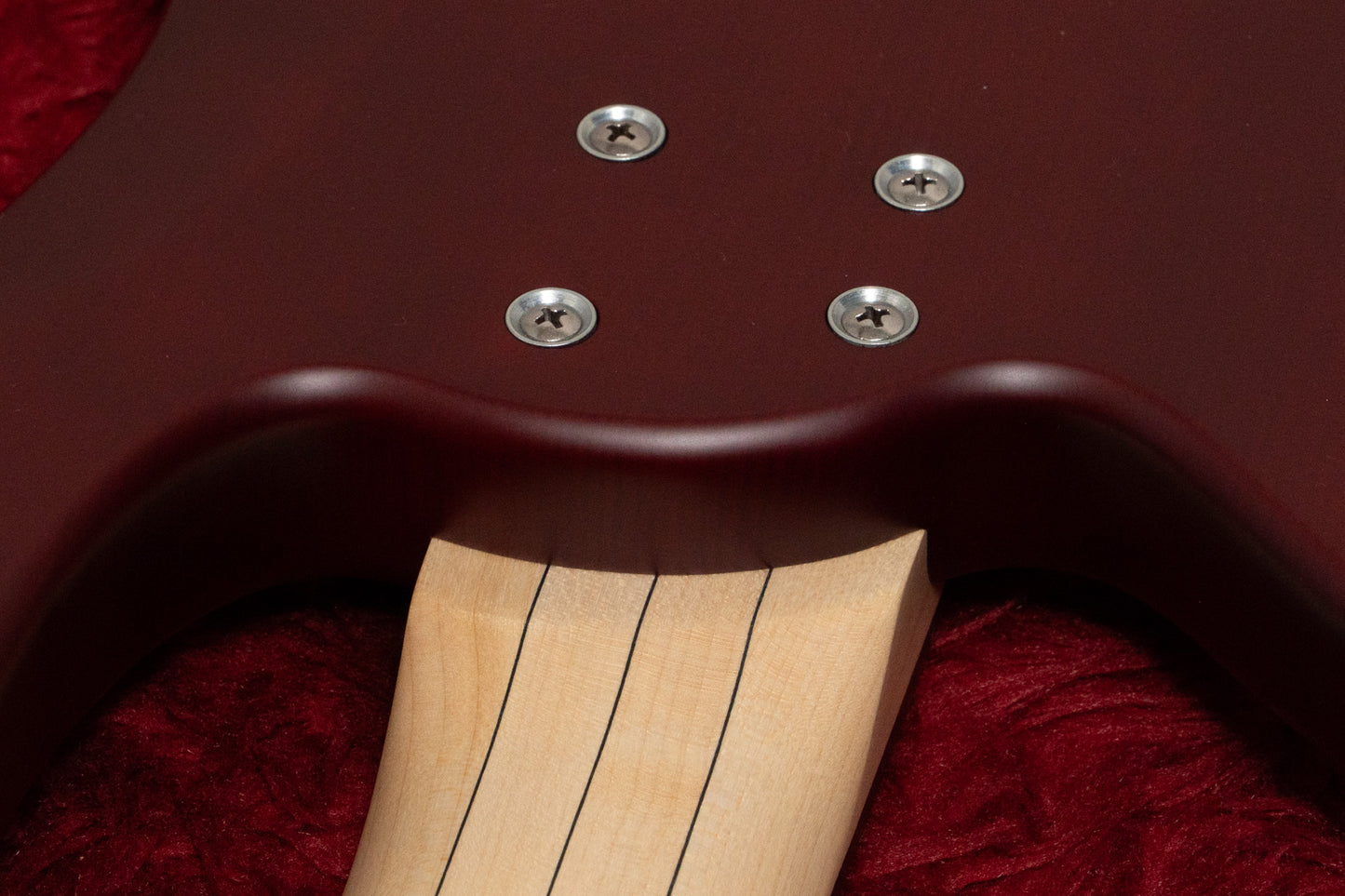 【new】Warwick / Rock Bass Streamer Standard 5 Burgundy Red Transparent 4.255kg #H569098-25【GIB Yokohama】