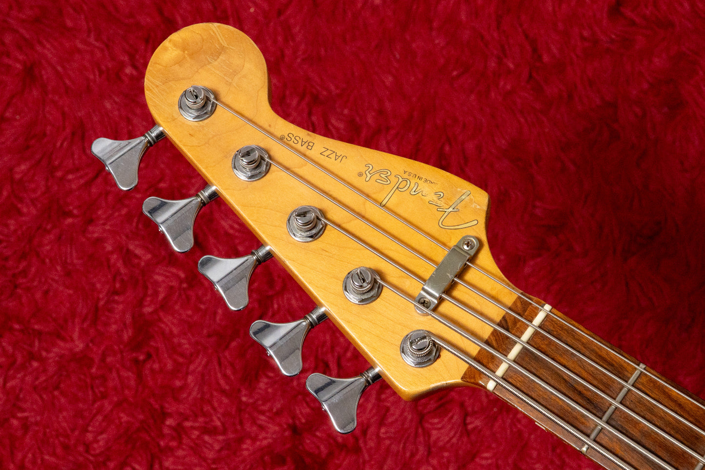【used】Fender / American Deluxe Jazz Bass V Blue Burst 1997 4.255kg #N7249130【Consignment】【GIB Yokohama】