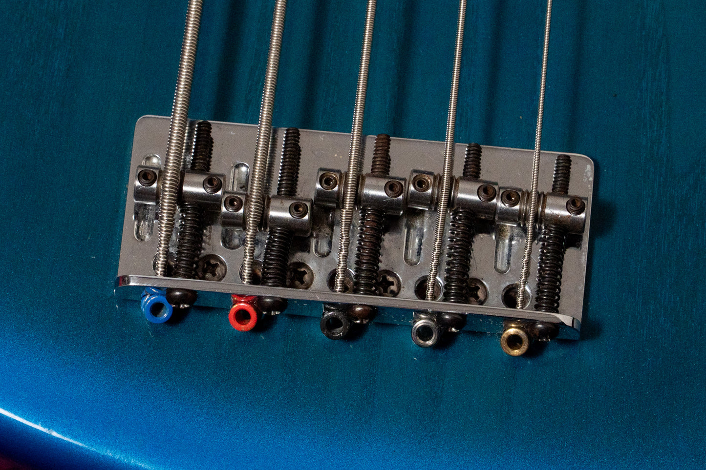 【used】Fender / American Deluxe Jazz Bass V Blue Burst 1997 4.255kg #N7249130【Consignment】【GIB Yokohama】