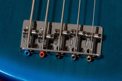 【used】Fender / American Deluxe Jazz Bass V Blue Burst 1997 4.255kg #N7249130【Consignment】【GIB Yokohama】