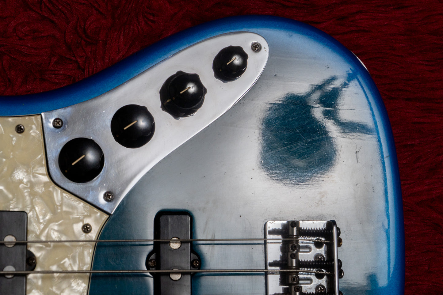 【used】Fender / American Deluxe Jazz Bass V Blue Burst 1997 4.255kg #N7249130【Consignment】【GIB Yokohama】