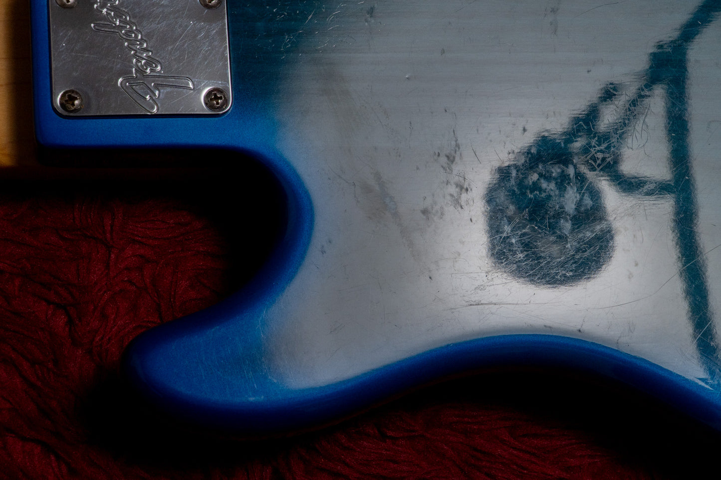 【used】Fender / American Deluxe Jazz Bass V Blue Burst 1997 4.255kg #N7249130【Consignment】【GIB Yokohama】