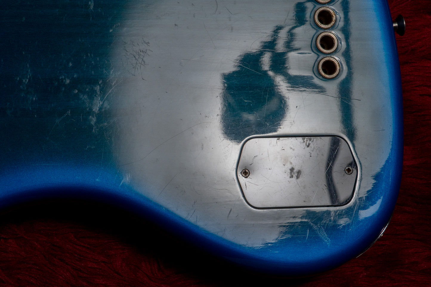 【used】Fender / American Deluxe Jazz Bass V Blue Burst 1997 4.255kg #N7249130【Consignment】【GIB Yokohama】