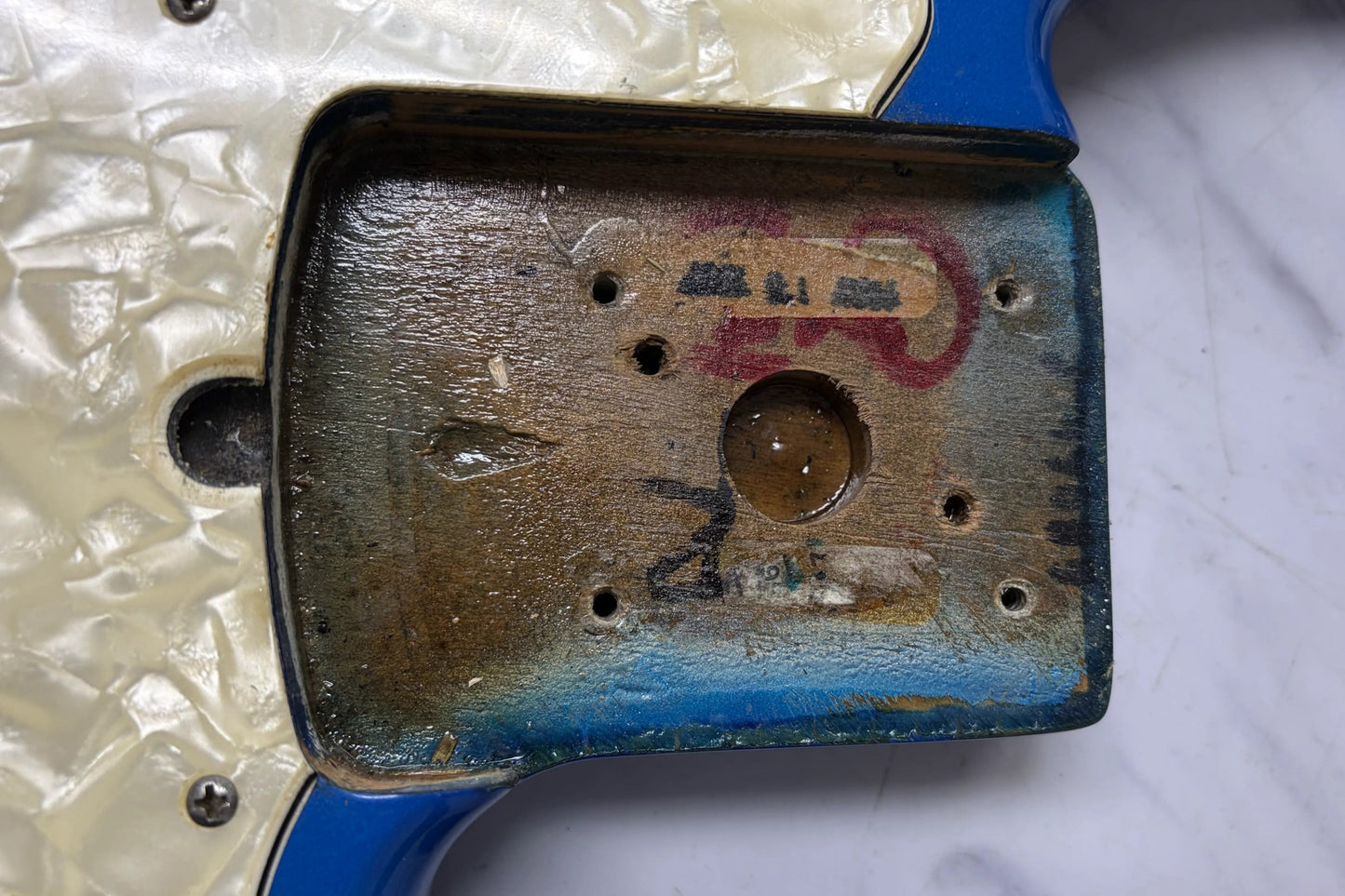 【used】Fender / American Deluxe Jazz Bass V Blue Burst 1997 4.255kg #N7249130【Consignment】【GIB Yokohama】