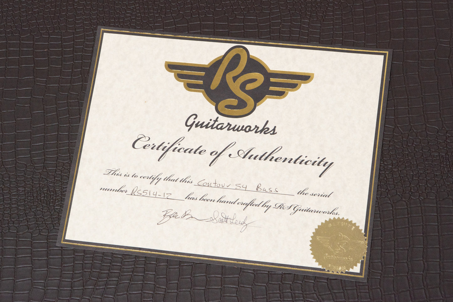 【used】RS Guitarworks / OLD DRIEND 54 CONTOUR BASS 3.915kg #RS514-12【Consignment】【GIB Yokohama】