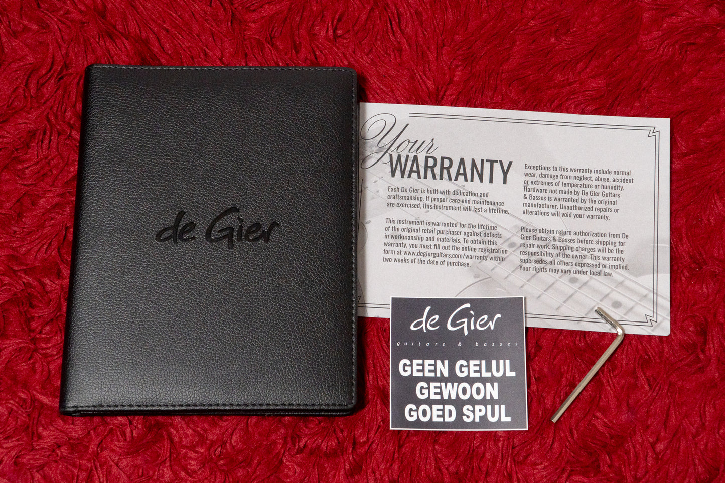 【new】De Gier / Bebop 5 Classic Candy Apple Red Aged 3.855kg #420【GIB Yokohama】