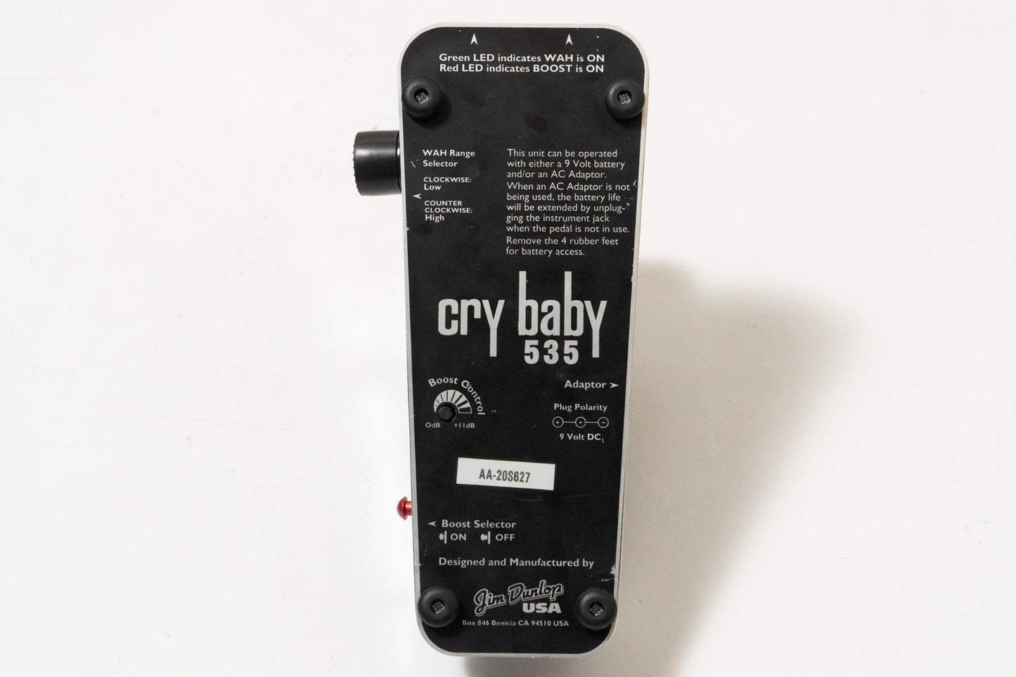 【used】Jim Dunlop / CB535 / Cry Baby Multi-Wah Chrome【GIB Yokohama】