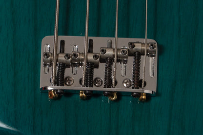 【used】Fender / American Deluxe Jazz Bass Teal Green Transparent 2002 3.670kg #DZ1148520【GIB Yokohama】