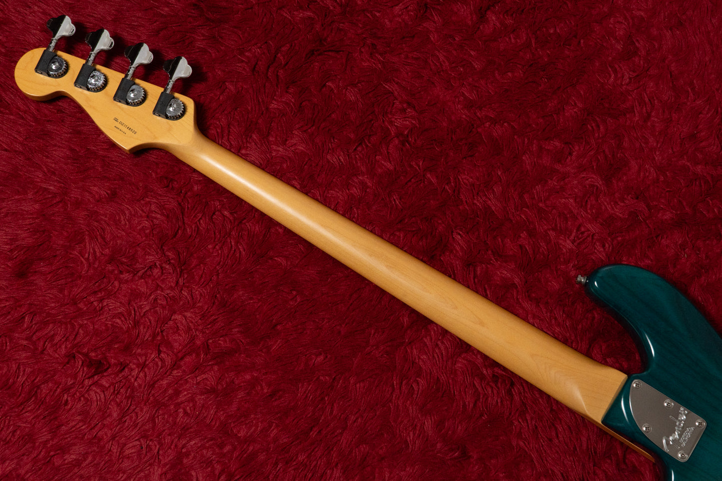 【used】Fender / American Deluxe Jazz Bass Teal Green Transparent 2002 3.670kg #DZ1148520【GIB Yokohama】