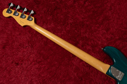 【used】Fender / American Deluxe Jazz Bass Teal Green Transparent 2002 3.670kg #DZ1148520【GIB Yokohama】