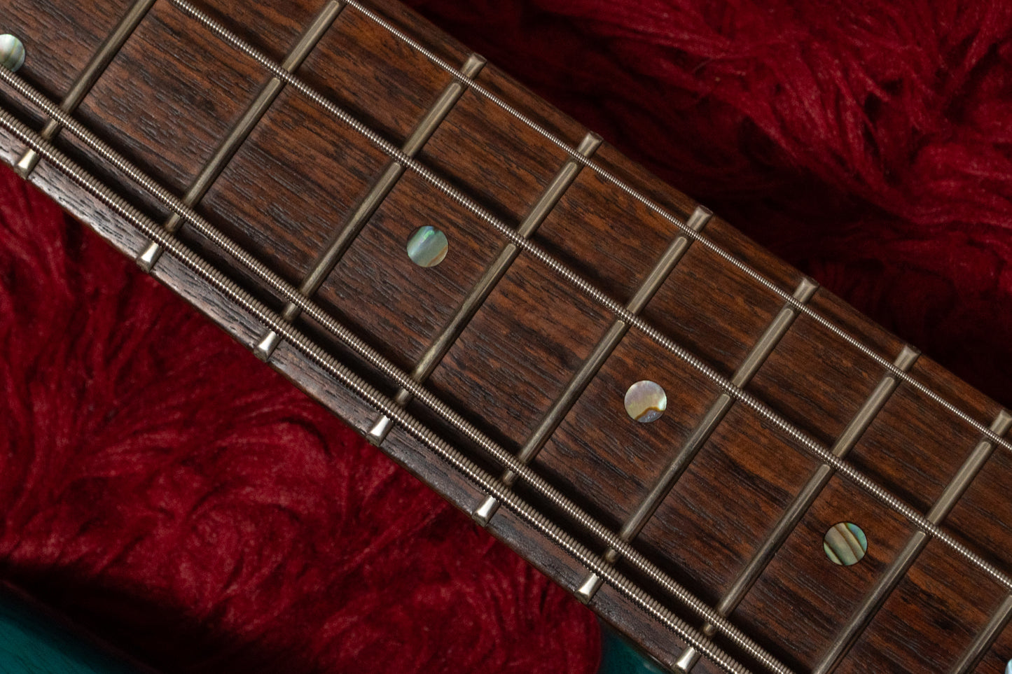 【used】Fender / American Deluxe Jazz Bass Teal Green Transparent 2002 3.670kg #DZ1148520【GIB Yokohama】