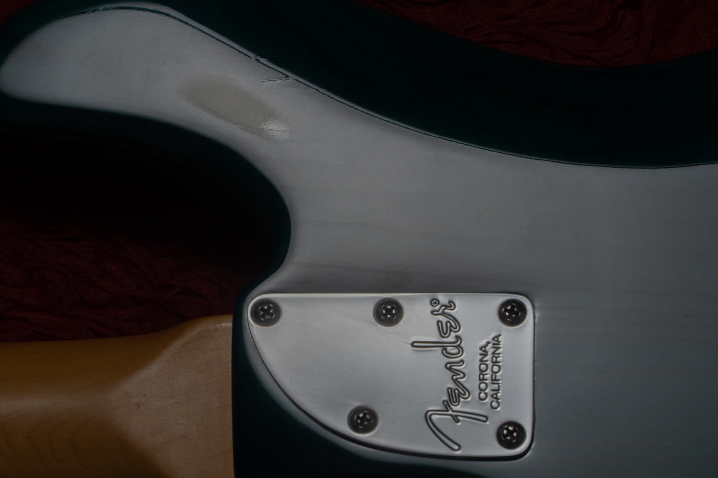 【used】Fender / American Deluxe Jazz Bass Teal Green Transparent 2002 3.670kg #DZ1148520【GIB Yokohama】