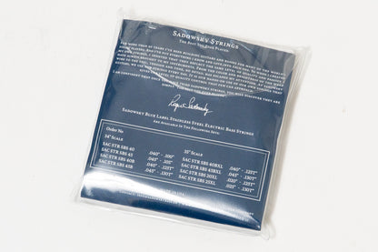 [NEW] SADOWSKY / SBS45B Blue 5String stainless steel STRING [Yokohama store]