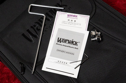 【new】Warwick / Rock Bass Streamer Standard 4 Nirvana Black Transparent 3.915kg #H 569009-25【GIB Yokohama】