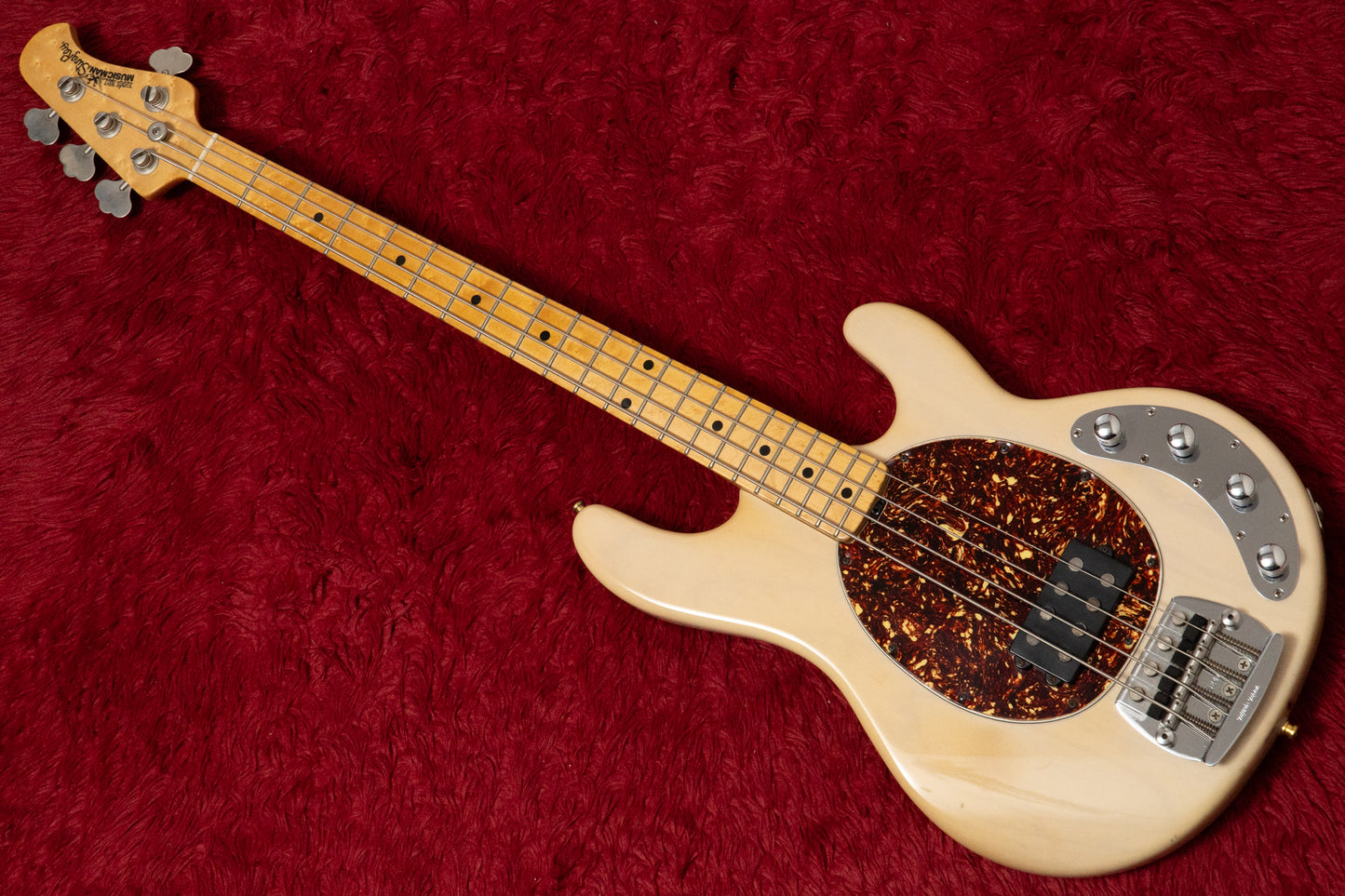 【used】Ernie Ball Music Man / StingRay 3EQ Blonde 1992 4.385kg #35247【GIB Yokohama】