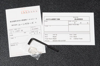 【new】moon / JJ-5 Larry Graham model BK 4.390kg #LG0083【GIB Yokohama】