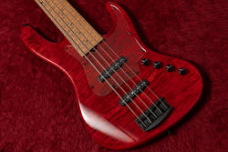 【new】Kikuchi Guitars / Custom 5st J Bass Trans Red 3.540kg #95【GIB Yokohama】
