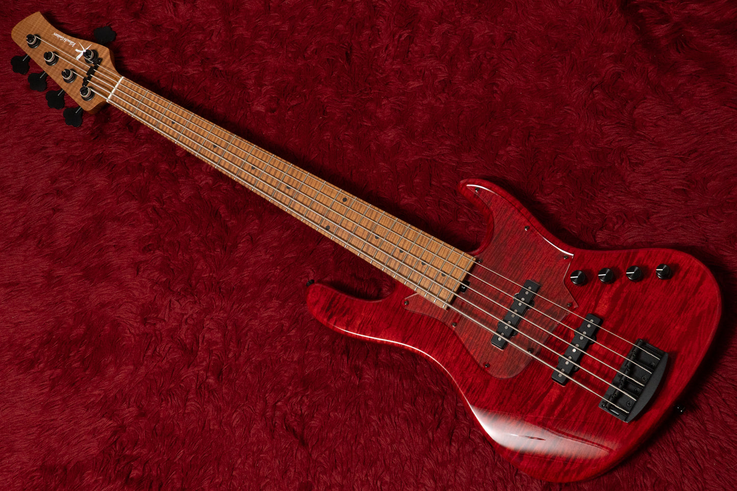 【new】Kikuchi Guitars / Custom 5st J Bass Trans Red 3.540kg #95【GIB Yokohama】