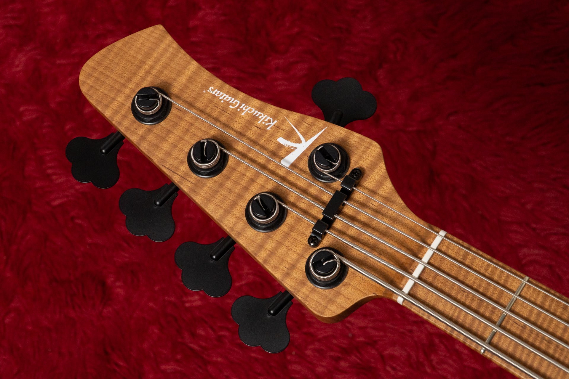 new】Kikuchi Guitars / Custom 5st J Bass Trans Red 3.540kg #95
