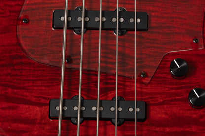 【new】Kikuchi Guitars / Custom 5st J Bass Trans Red 3.540kg #95【GIB Yokohama】