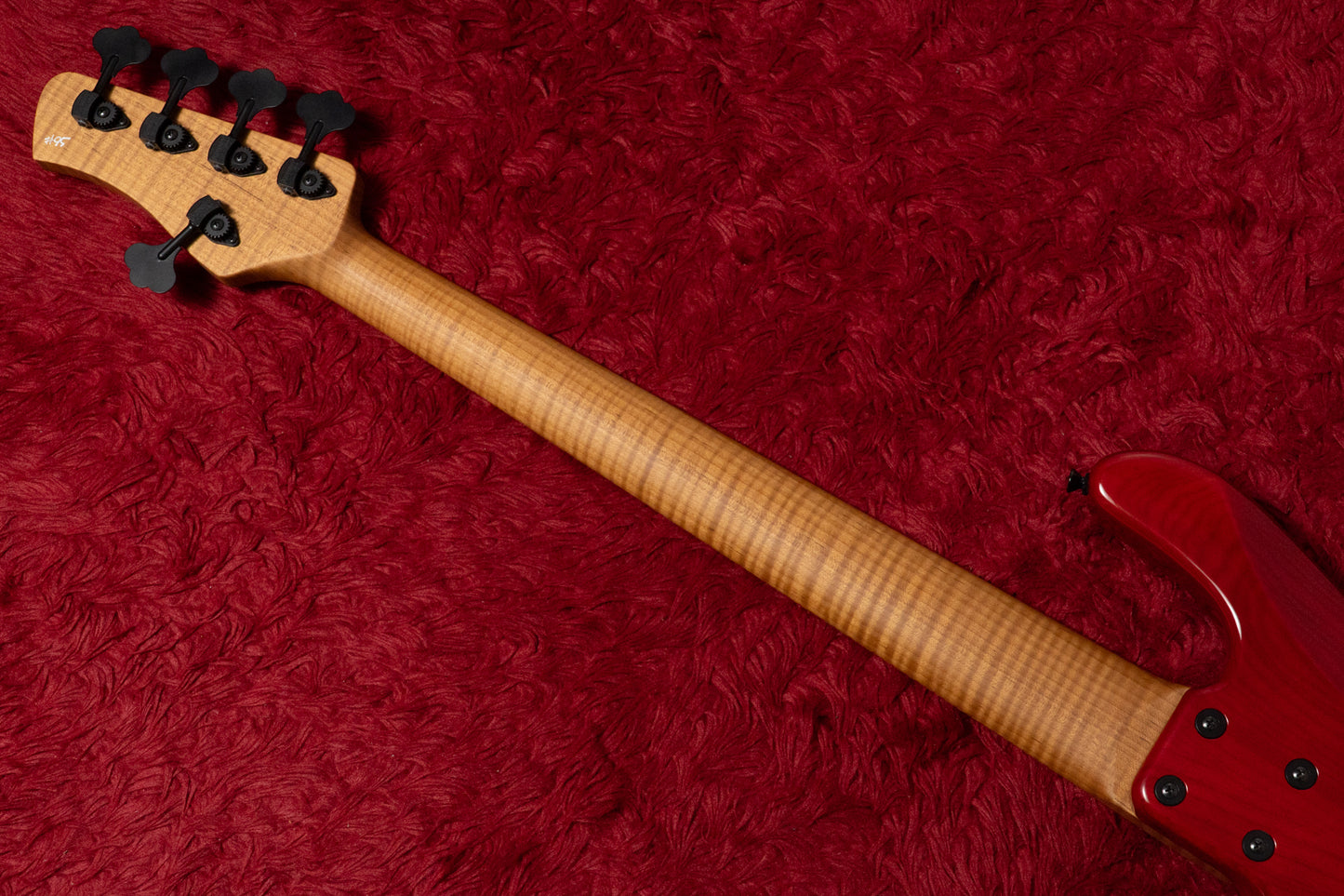 【new】Kikuchi Guitars / Custom 5st J Bass Trans Red 3.540kg #95【GIB Yokohama】