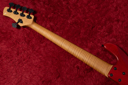【new】Kikuchi Guitars / Custom 5st J Bass Trans Red 3.540kg #95【GIB Yokohama】